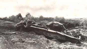 coupling up to a bogged Covenanter tank
