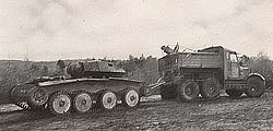 towing Coventanter tank with broken drive