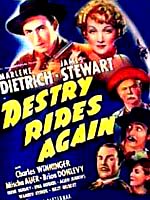 film poster - Destry Rides Again - 1939
