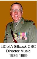 Lt Col Tony Sillcock, Director of Music (1986-1999)