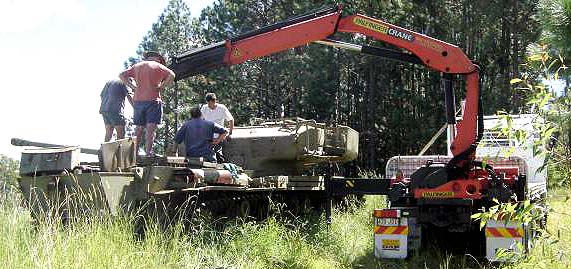 centurion engine change to Brad Baker's 169109